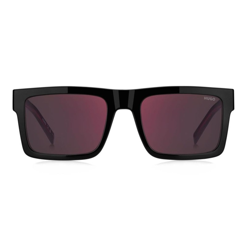 HUGO Men's Hg 1314/S Sunglasses, Black, 55/21/145, black