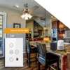 Peakloong Tuya WiFi Five-Speed Fan Light Switch Thyristor Speed Adjustment