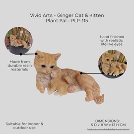 Vivid Arts - Ginger Cat & Kitten - PLP-115