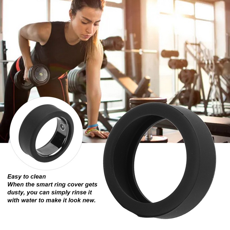 3PCS Silicone Ring Covers for Smart Ring Scratch Resistant Skin