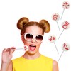 Fruidles Princess Tattoo Lollipop Suckers Candy, Great for Goody Party