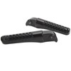 2Pcs Front Foot Peg Bracket Left And Right Black Footrest