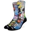 Good Luck Sock Men's Rick and Morty, Characters Socks, Adult