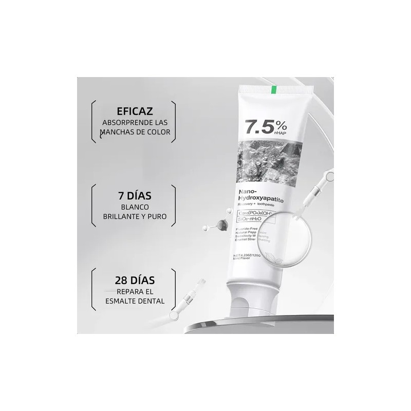 Dentífrico Reparador Con Nano Hidroxiapatita