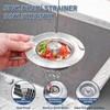 Kitchen Sink Drain Strainer - WERMARS 3 in 1 Sink