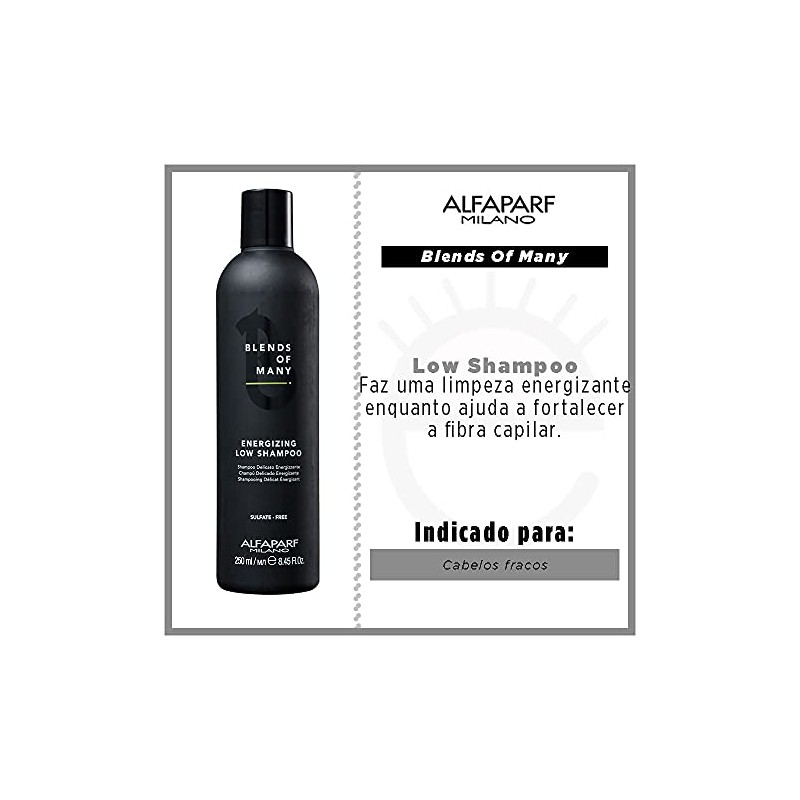 Alfaparf Milano Blends of many energizing low shampoo