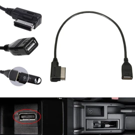 AMI MDI MMI Interface Aux Music MP3/Adapter Compatible for Aux A3/A4/A5/A6/S4/S6/A8 S8/Q5/Q7/R8