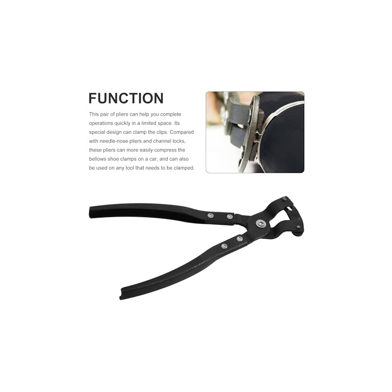 Crimping Offset Boot Clamp Plier