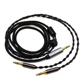 Youkamoo 3.5mm Headphone Replacement Cable Compatible for Hifiman Sundara, Ananda, Arya, HE400SE, HE4XX, HE-400i Headphones (Dual 3.5mm Male Version) 8.5 ft (2.60 m)