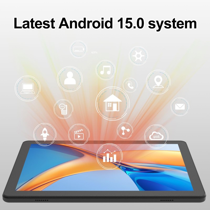 10 Inch Tablet Android 15 Tablets with Case 20GB(4+16) RAM+128GB