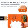ZUFECY Battery Tester Checker, Universal Battery Tester for AA AAA