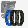 Trash Can Bands, Hongmed Heavy Duty Rubber Bands Fit 50