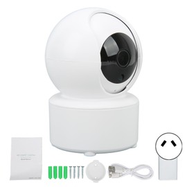 Indoor Pan Tilt Smart Camera Wifi Surveillance Camera Infrared Light Detection Alarm 2 Way Audio for Home Security AU Plug