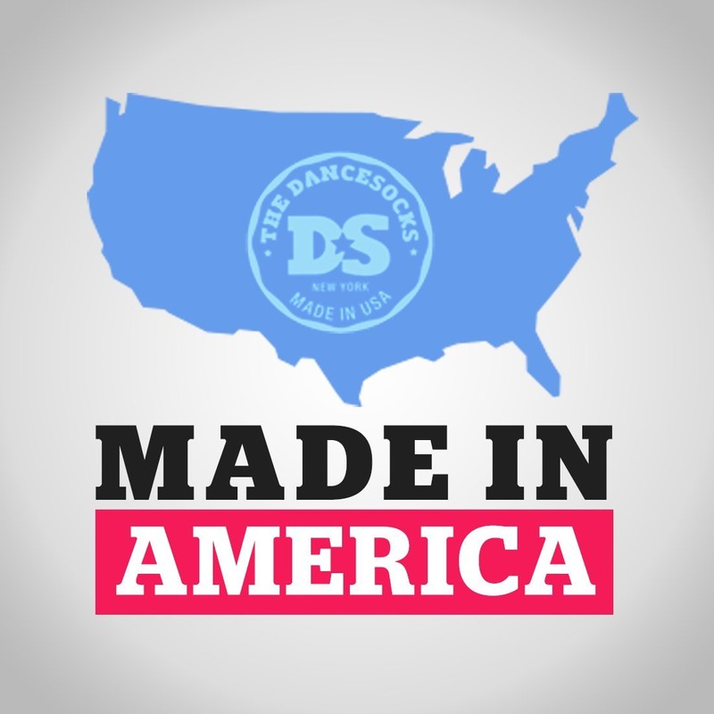 THE DANCESOCKS Carpet, Made in USA Original Over Sneaker Socks