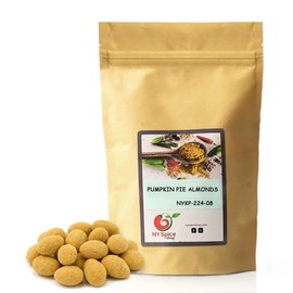 NY SPICE SHOP Pumpkin Pie Almonds 1 lbs. - Delicious-Decadent Gift Birthday Christmas Gourmet Food Mothers Father’s day Wedding Anniversary