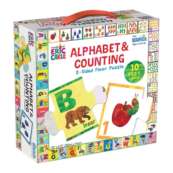 Briarpatch, The World of Eric Carle ABC 123 2-Sided Floor