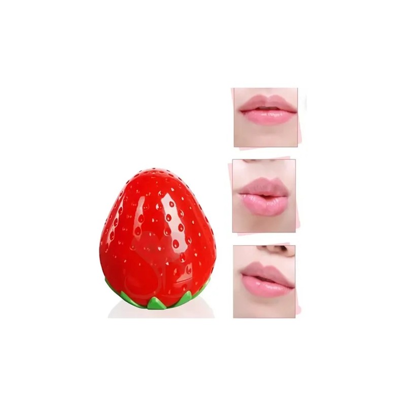 Bálsamos Para Labios Labial Magico En Forma De Fresa 12