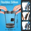 Parkwächter B1 Bicycle Bottle Holder with Alarm, AirTag Bottle Holder,