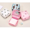 2PCS Mini Makeup Bag,Cute Pocket Cosmetic Bag,Portable Small Make Up