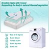 Bedecor Waterproof Mattress Protector Natural Tencel 140 x 200 cm