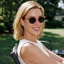 OCCI CHIARI Reading Sunglasses Women UV Protection Outdoor Reader Glasses 1.0 1.25 1.5 1.75 2.0 2.25 2.5 2.75 3.0 3.25 3.5 3.75 4.0 (Pink 2.5)