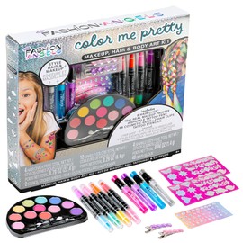 Fashion Angels Color Me Pretty Makeup, Hair & Body Art Kit – Unleash your creativity with this all-in-one beauty set designed for bold, stylish looks!