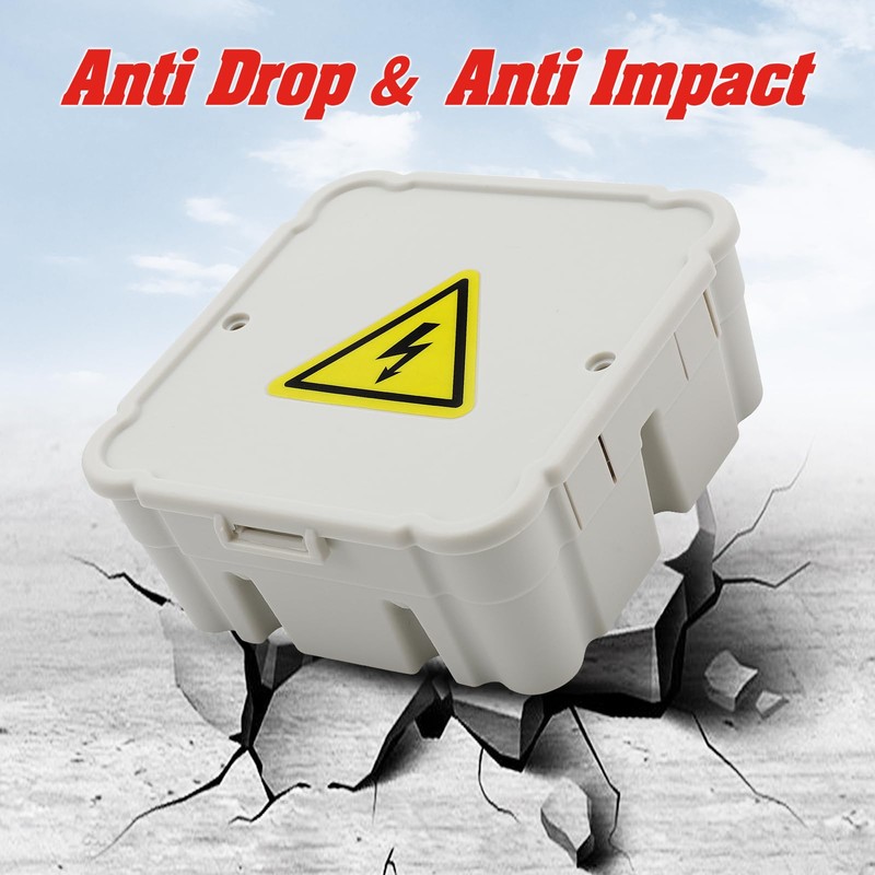 Open Splice Junction Box (Single), One-Piece Junction Box Splice Box.