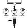Xzrucst 3ft Micro USB Data Sync PC/Charging Cable Charger Power