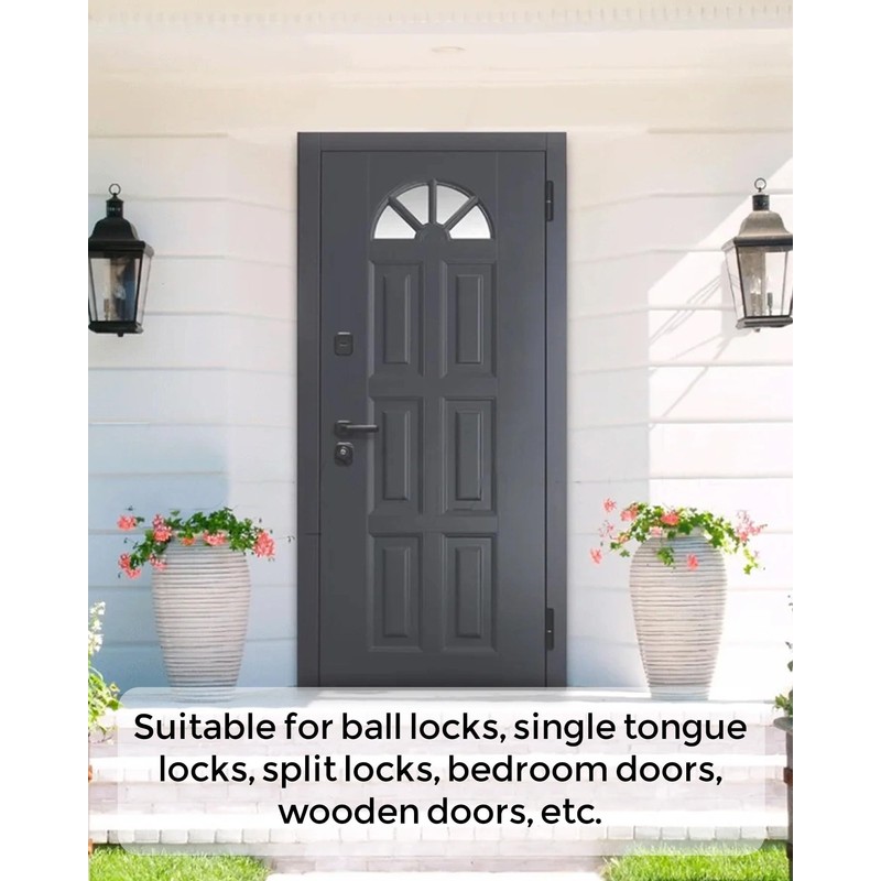 Fingerprint Smart Door Lock for Bedroom, Support Password IC Card