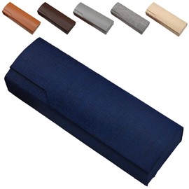 fogman Eyeglass Case, Slim, Hard, Stylish, Eyeglass Case, Sunglasses, Storage Case, Portable, blue