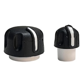 Radio Knobs Replacement Volume Control Knob + Channel Selector Knob for Motorola APX5000 APX7000 Handheld Two Way Radio