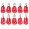 10Pcs AC230V E12 1.5W Red LED Candle Light Bulb for