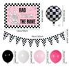 Black Pink 2nd Birthday Party Decorations Bad Two The Bone