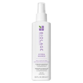 Biolage Hydra Source Daily Leave-In Tonic - Moisturizes & Detangles, For Dry Hair, Infused with Micro-Filtered Aloe Vera & Fermented Hyaluronic Acid, Vegan & Paraben-Free, 8.5 Fl Oz