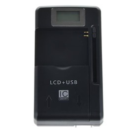 MDCGPower Universal Smartphone LCD Battery Charger Compatible with i8150 S8600 S5820 W689