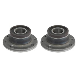 AutoShack Rear Wheel Hub Bearing Pair of 2 Driver and Passenger Side Replacement for 2012-2019 Fiat 500 1.4L FWD 4-Lug HB612482PR