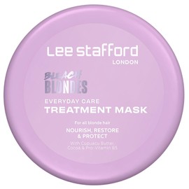Lee Stafford Lee Stafford Daily Blonde Hair Mask | Conditioner Treatment for Hydrating Dry, Damaged, Bleached Hair, No Yellow, Brassy, Orange Tones, Refresh Colored Bleached Hair, Silver, Light Purple, 200 ml