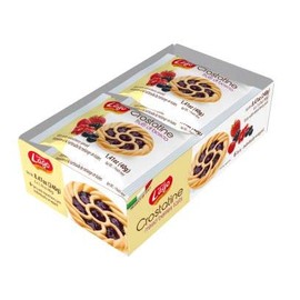 Gastone Lago Crostatine Mixed Berry Jam Tarts, 1.41 Ounce - 6 Count Pack (Mixed Berry)