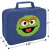LOGOVISION Sesame Street Oscar Head Insulated Soft Sided Lunch Box