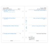 Filofax Mini week on two pages 4 language 2024 diary