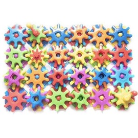 MEGA Techno Kids - Stack & Spin Gears Mega Set Over 60 Pieces