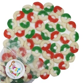 FirstChoiceCandy Gummy Rings (Christmas Mix, 5 Pound (Pack of 1))