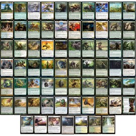 Green White Ramp/Draw/Huge Creature EDH Deck - Custom Built - Elite - MTG - Commander - 100 Card