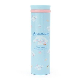 Sanrio 814059 Sanrio Children's Water Bottle, 16.2 fl oz (460 ml), Direct Drinking, Lightweight, Stainless Steel Bottle, Cinnamoroll, Heat and Cold Retention, Girls, Character