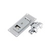 T Tulead 2 Pcs Padlock Hasp Cabinet Latch Lock, Locking