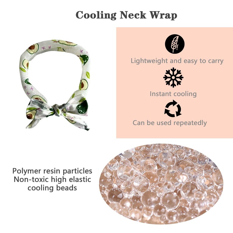 Cooling Neck Wrap – Ice Crystal Cooling Towel for Fast