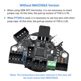 BIGTREETECH EBB36 CAN V1.2 Support CAN Bus Connection, Onboard TMC2209 UART Driver Hot-end Adapter Control Board ONLY Support Klipper for 36mm Stepper Motor Extruders (Without MAX31865)