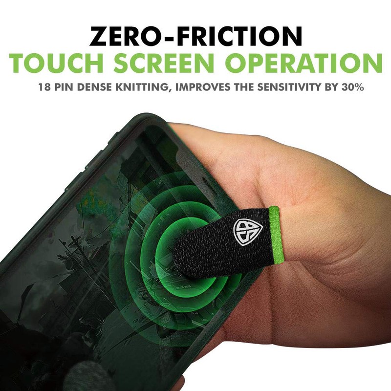 SpinBot Thumb & Finger Sleeve for Mobile Game (4 Pieces),