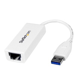 StarTech.com USB 3.0 to Gigabit USB to RJ45 Ethernet NIC 10/100/100 LAN Network Adapter (USB31000SW)