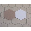 Value Pack of 30 - Blank 1.5" Hexagon Hex Board